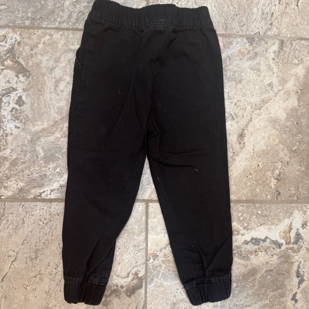 Like New Size 3T Garanimals Black Jogger Pants